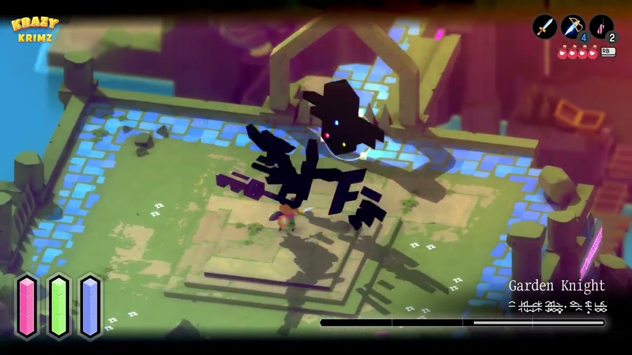 The BEST way to beat this boss | How to beat the Garden Knight in Tunic