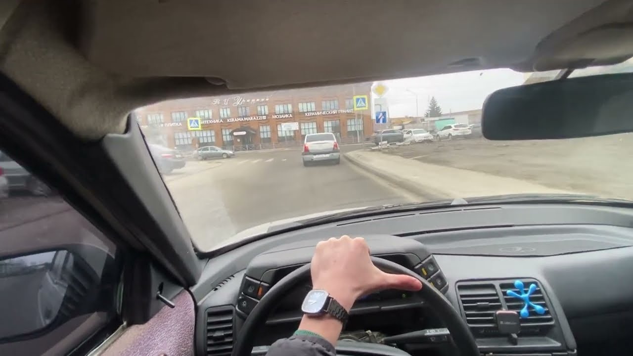 ЕЗДА ОТ ПЕРВОГО ЛИЦА В ШАРАГУ НА ВАЗ 2110