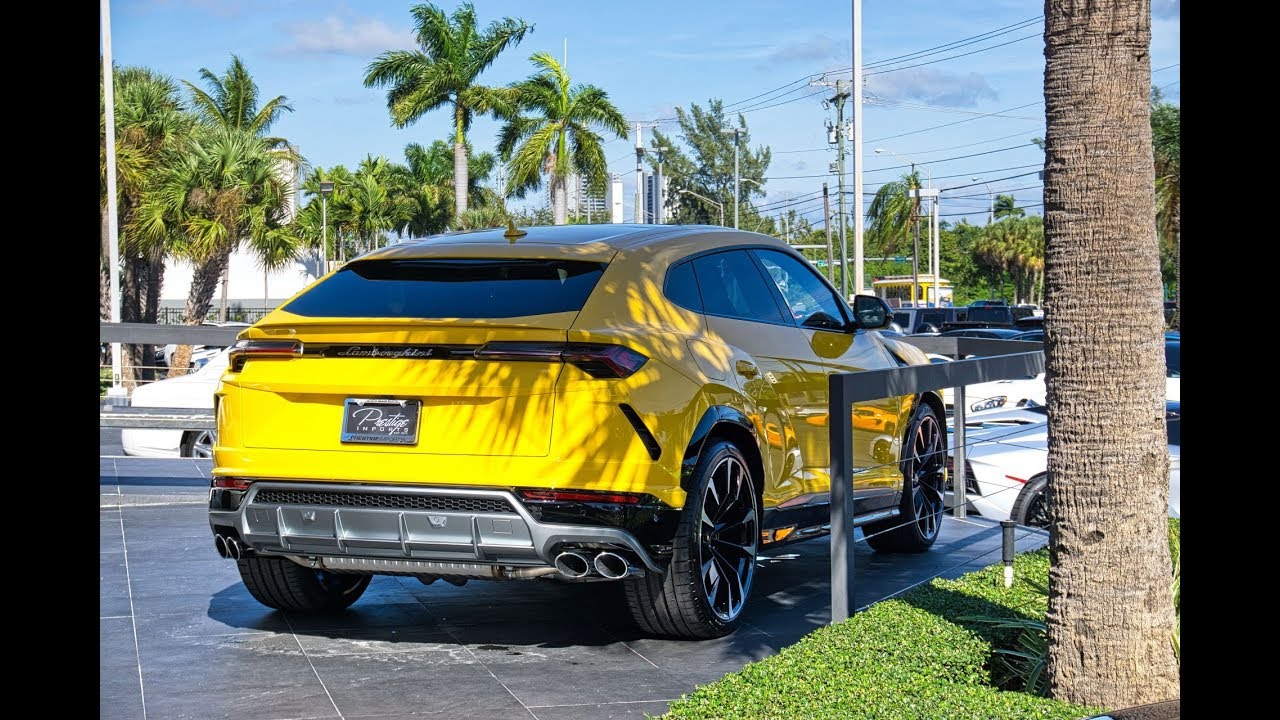 5 Lamborghini URUS Delivered to Lamborghini Miami The World's Best SUV Interior Exterior