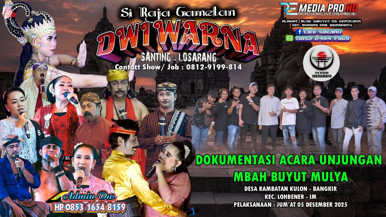 LIVE PAGELARAN SANDIWARA DWI WARNA || RAMBATAN KULON KEC. LOHBENER - IM II JUM’AT 05 DESEMBER 2025