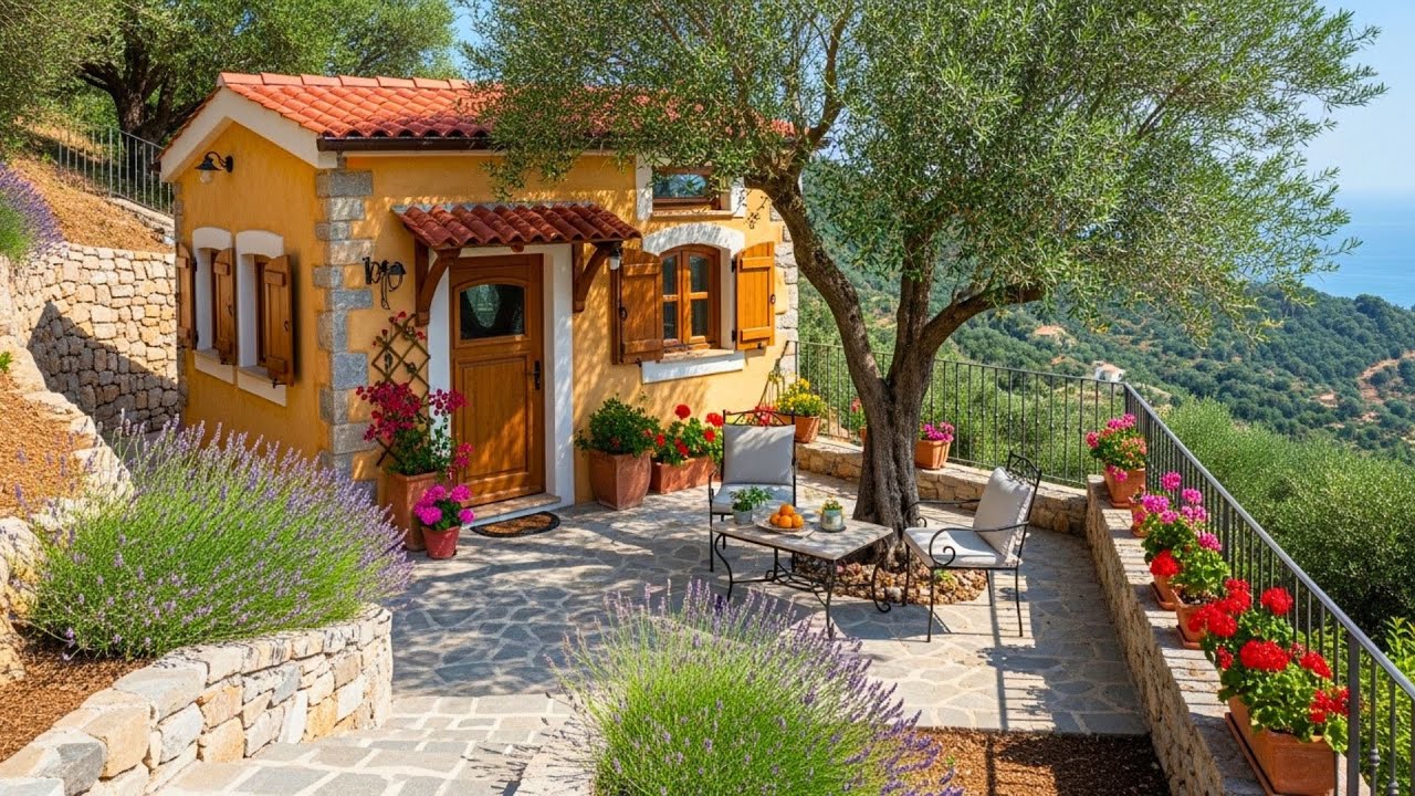 This Tiny House Feels Like A Slow Afternoon In The Mediterranean