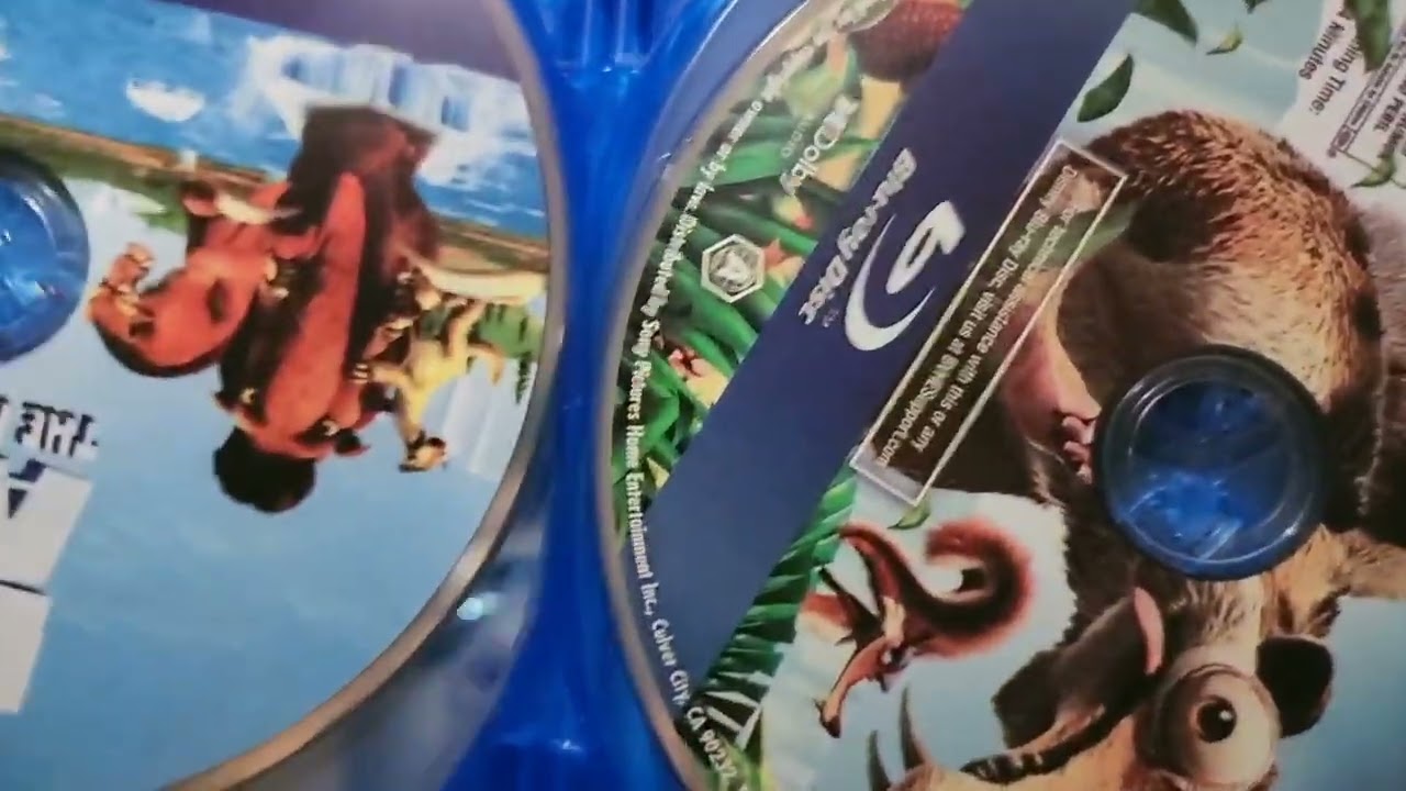 Ice Age and Frankenweenie Blu-ray Unboxing