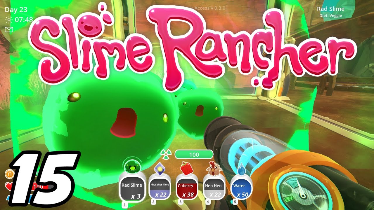 Slime Rancher E15 - New Update! Rad Slime! Indigo Quarry! & More!