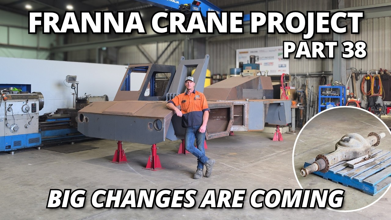 We Finally Reveal What's Next for Our Franna Crane Project | Part 38