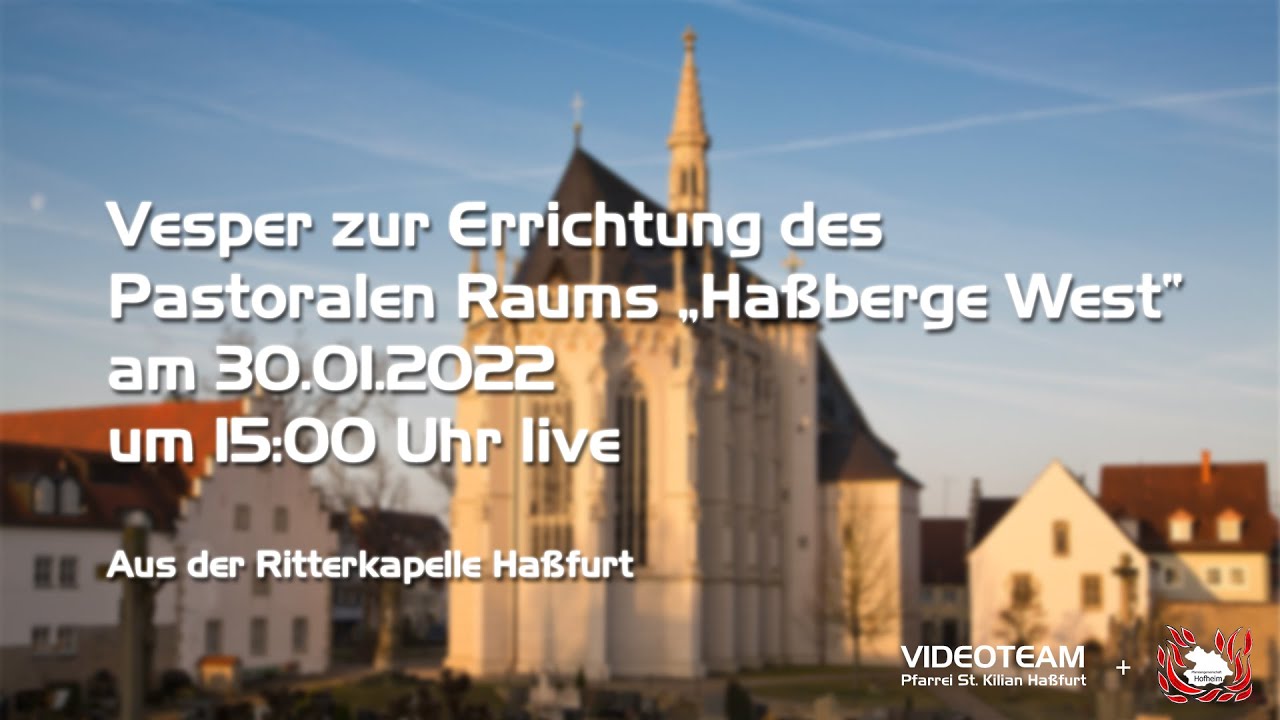 Vesper zur Errichtung des Pastoralen Raums &bdquo;Ha&szlig;berge West&ldquo;