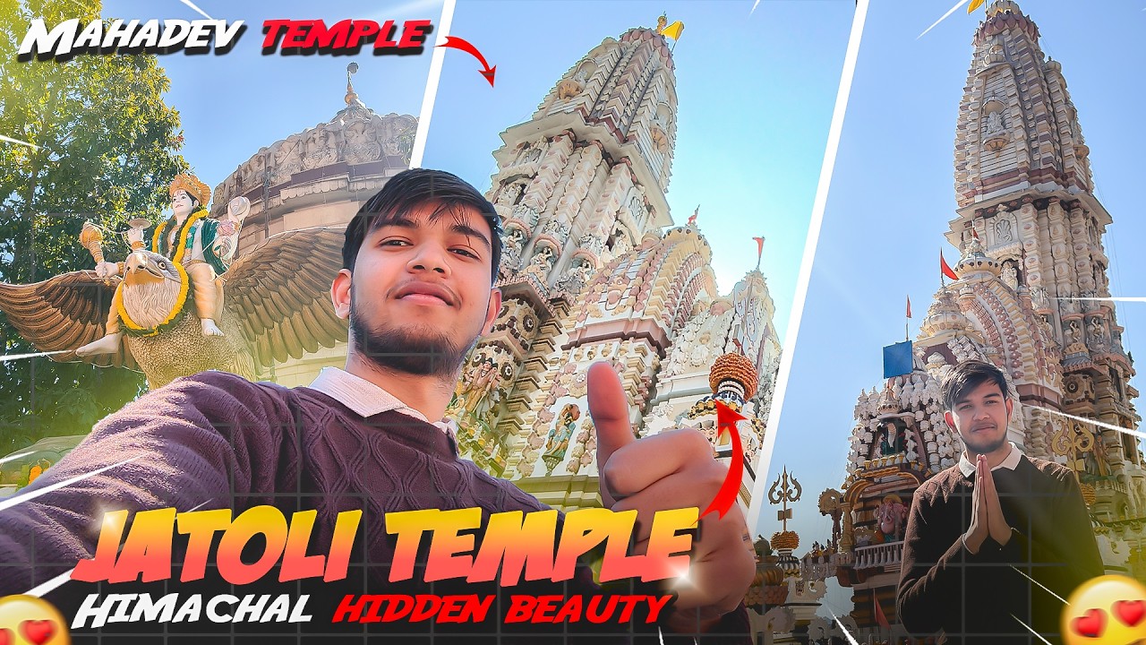 Jatoli Temple Vlog 😍 | India’s Tallest Shiva Temple | Solan Himachal Pradesh