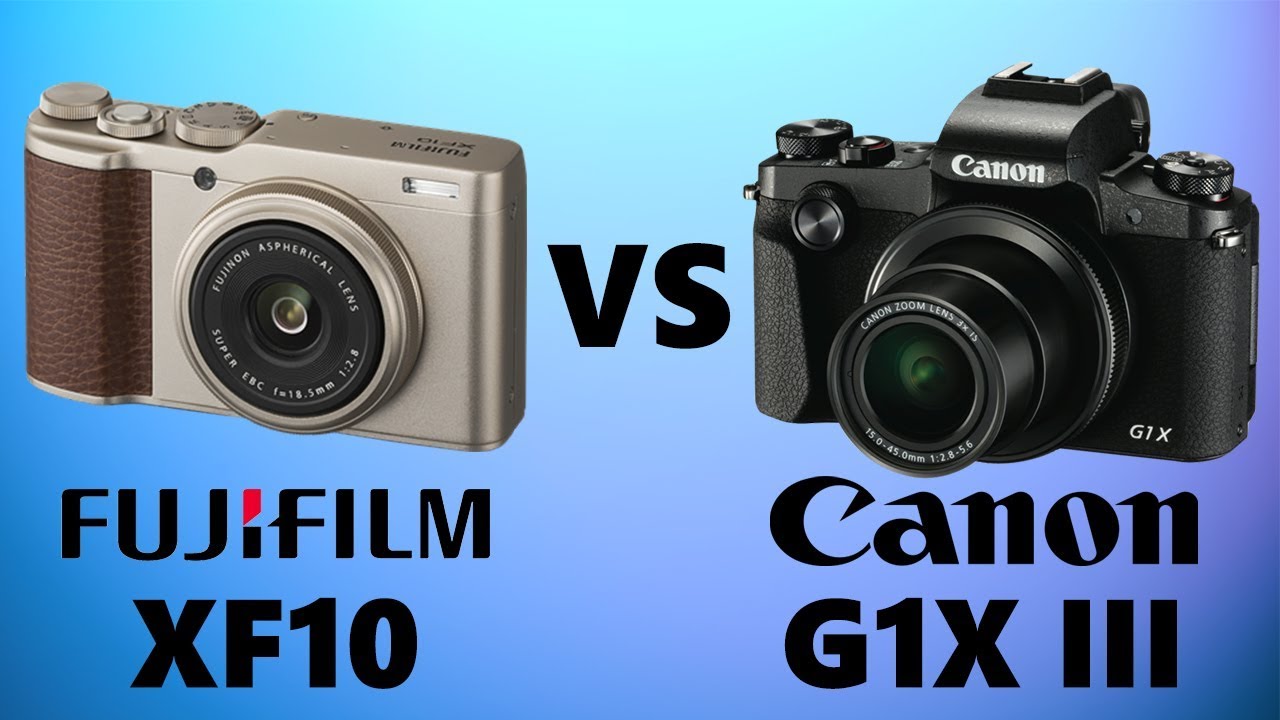 Fujifilm XF10 vs Canon PowerShot G1X Mark III
