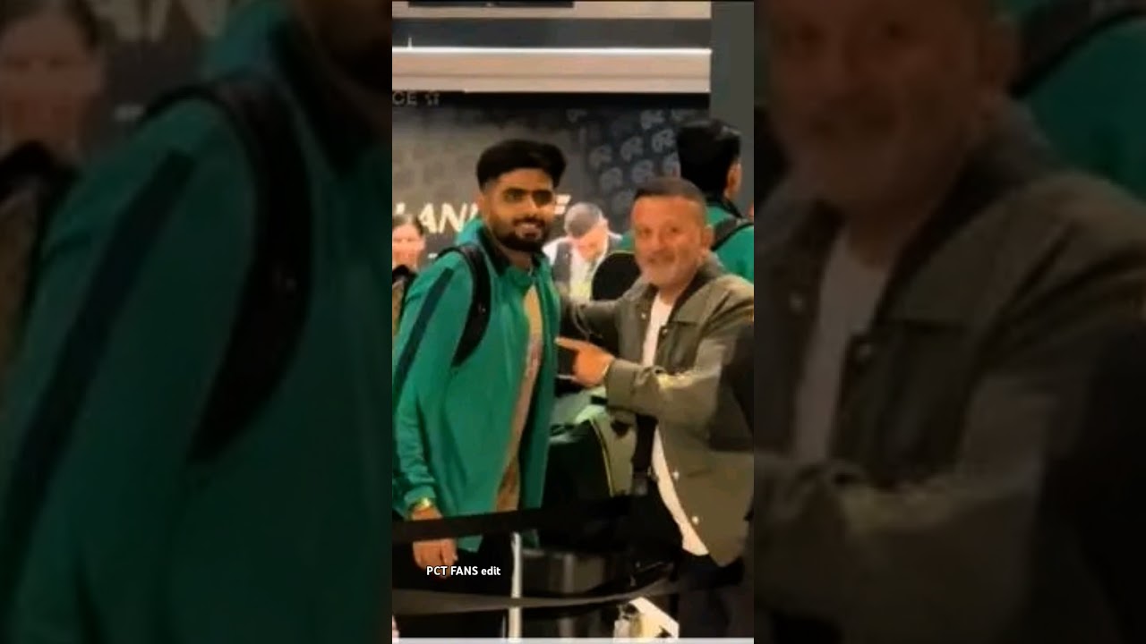Babar azam with fan in Newzland.#pct#fans#edit#viralshort.