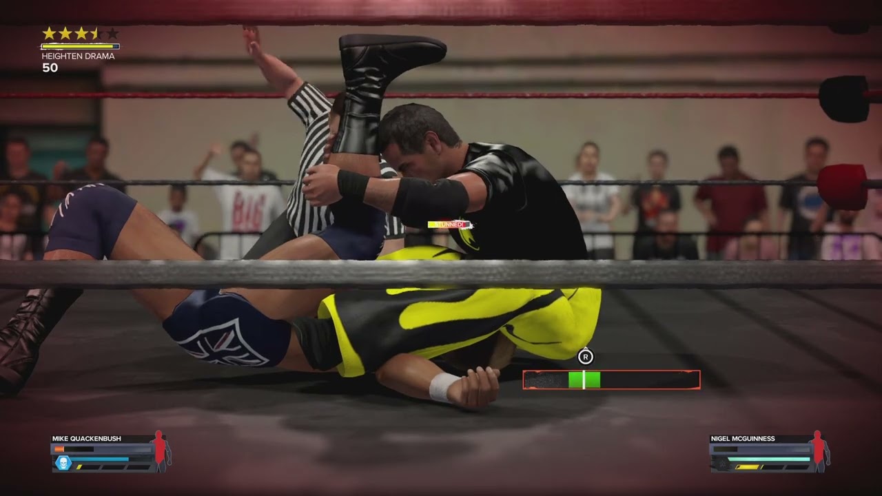 Nigel McGuinness vs Mike Quackenbush WWE2K24