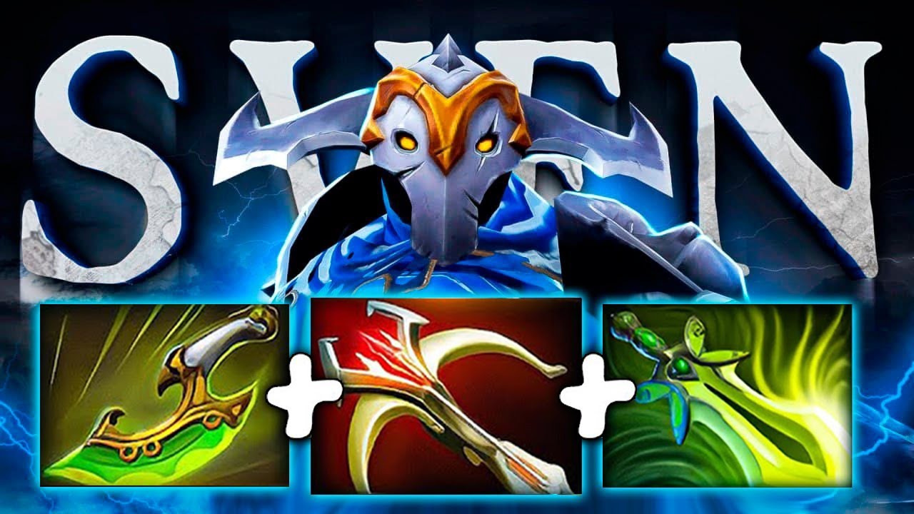 Insane Cleave Damage One Shot 35Kills 🔥🔥🔥 Sven Swift Blink + Daedalus + Butterfly | Dota 2