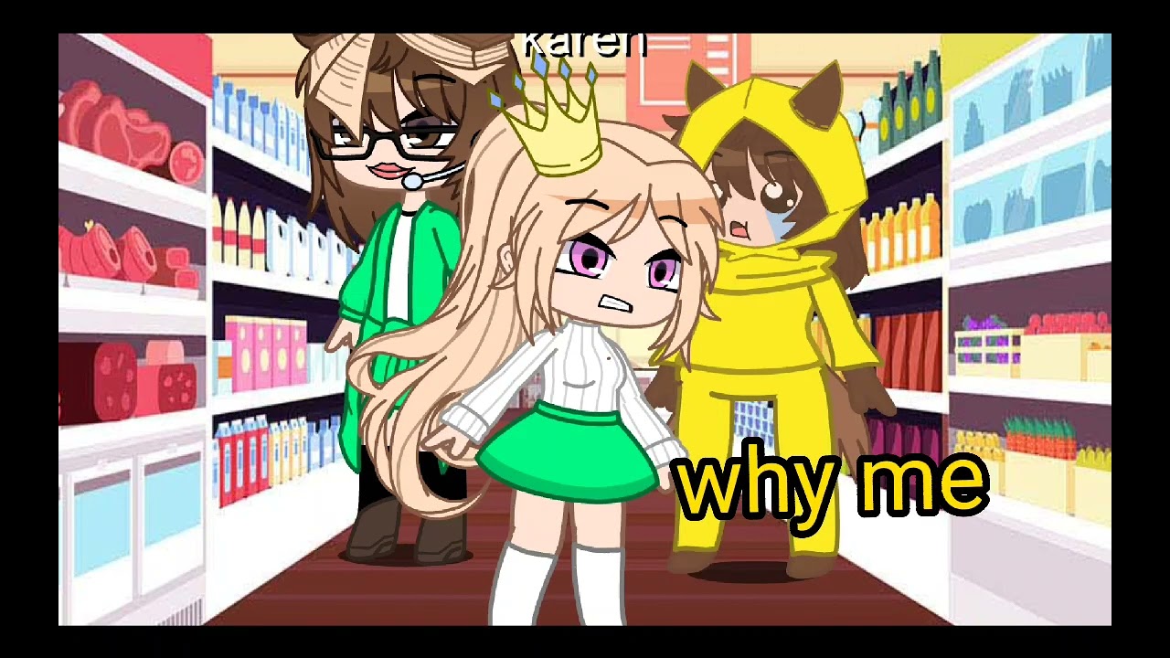 if aphmau characters meet a Karen (meme)