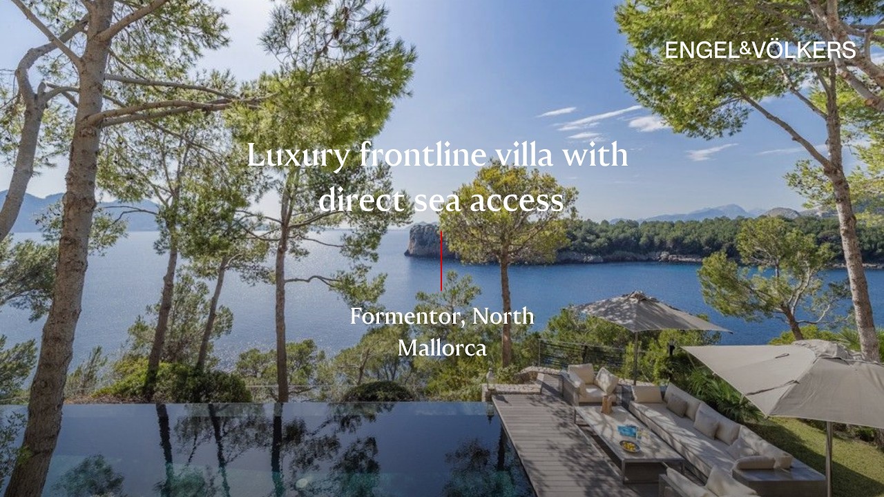 Exclusive luxury villa with direct sea access in Formentor | Mallorca Real Estate