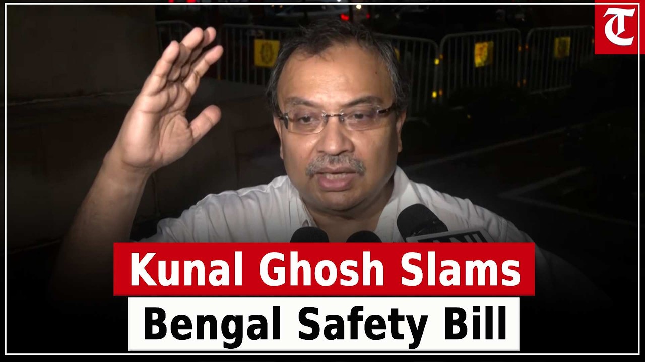 TMC MLA Kunal Ghosh criticises West Bengal Public Safety Bill, citing constitutional concerns