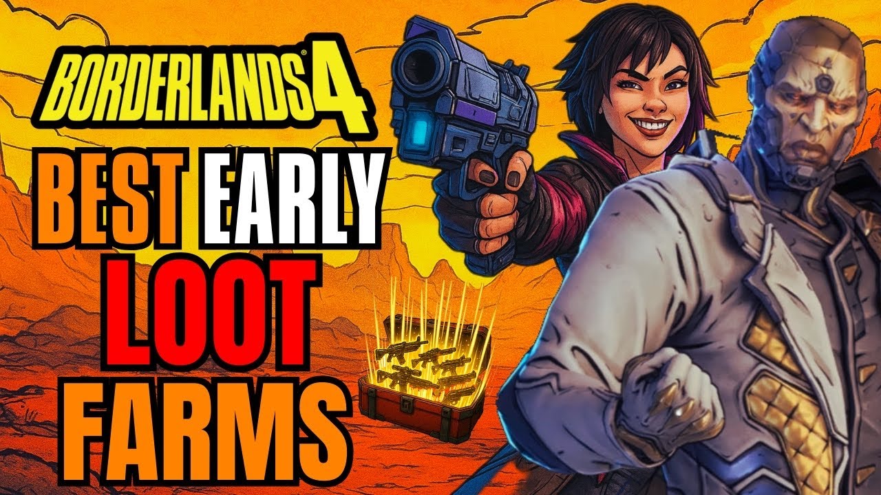 Borderlands 4 &mdash; ЛУЧШИЕ ранние фермы добычи ЛЕГЕНДАРНОГО снаряжения! &mdash; Уровень с 1 по 50 БЫСТРО!