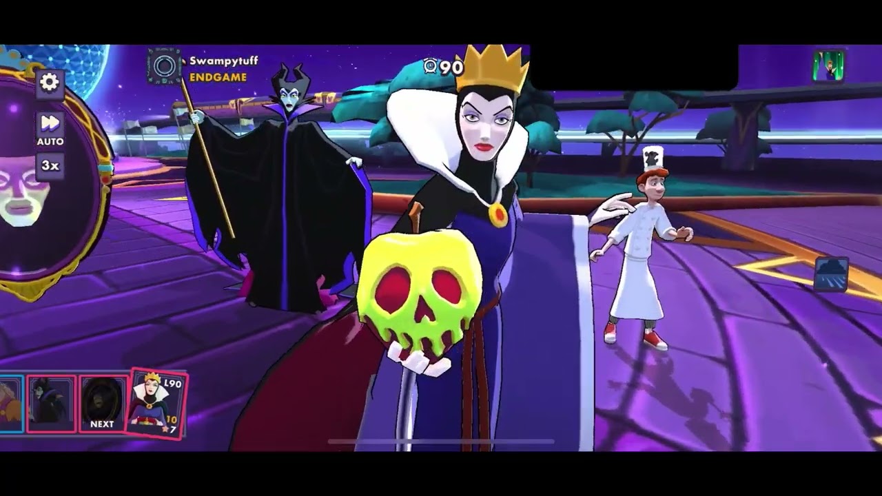 Testing Simba vs. Evil Queen - Friend Defense - Disney Sorcerer's Arena - Refresh Rework Buff