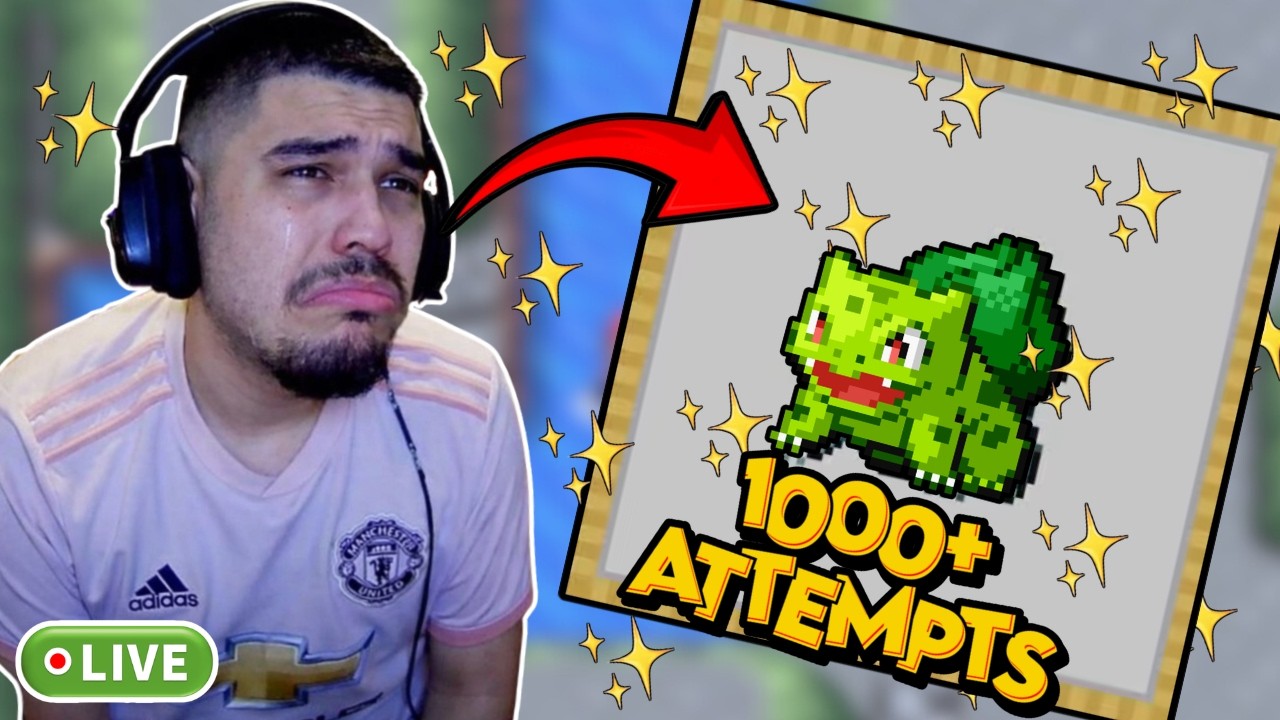 Going INSANE In MY FIRST SHINY HUNT In Pokemon Leaf Green! (DAY 5)