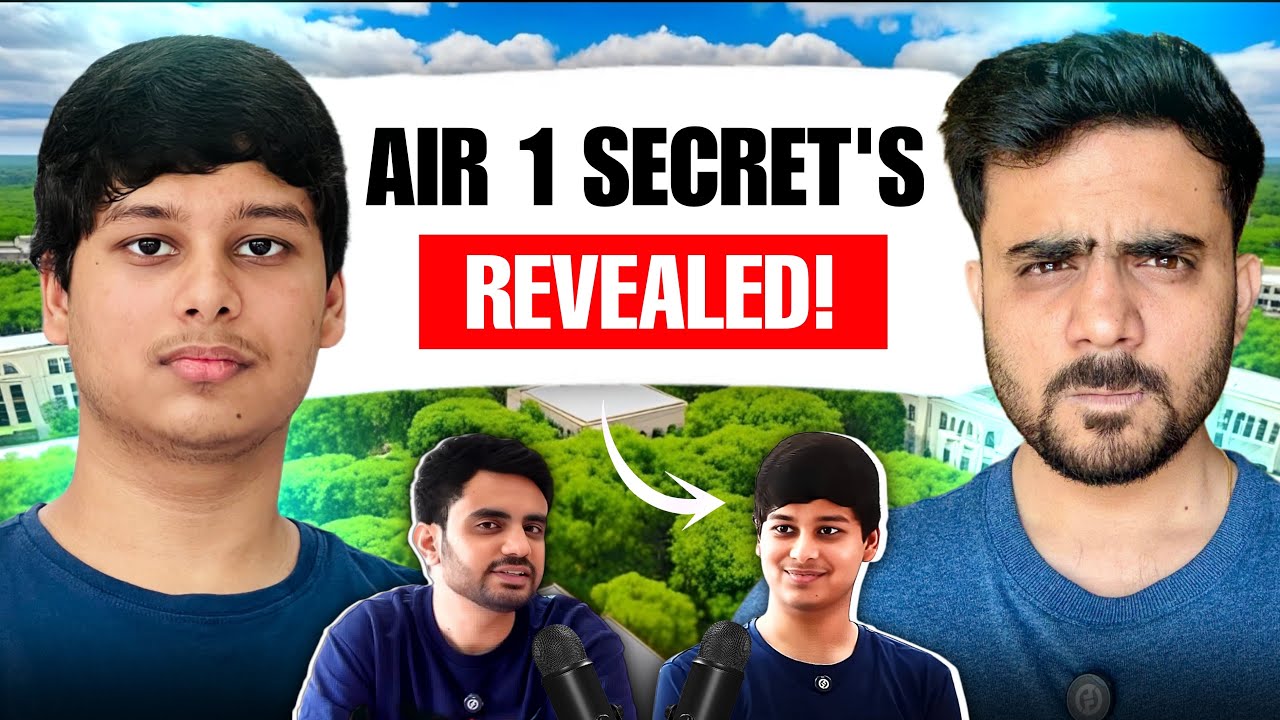 IIT JEE Tips From AIR 1| Ved Lahoti🔥