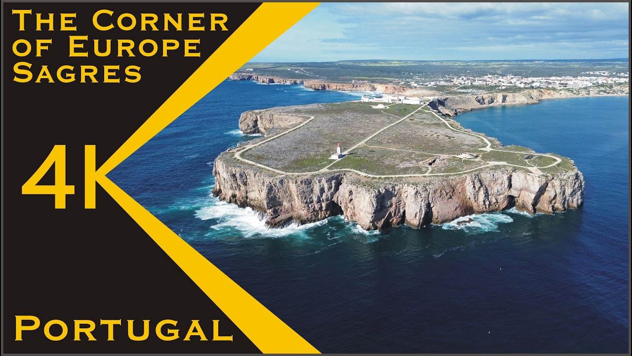 4K Drone footage - The Corner of Europe - Sagres