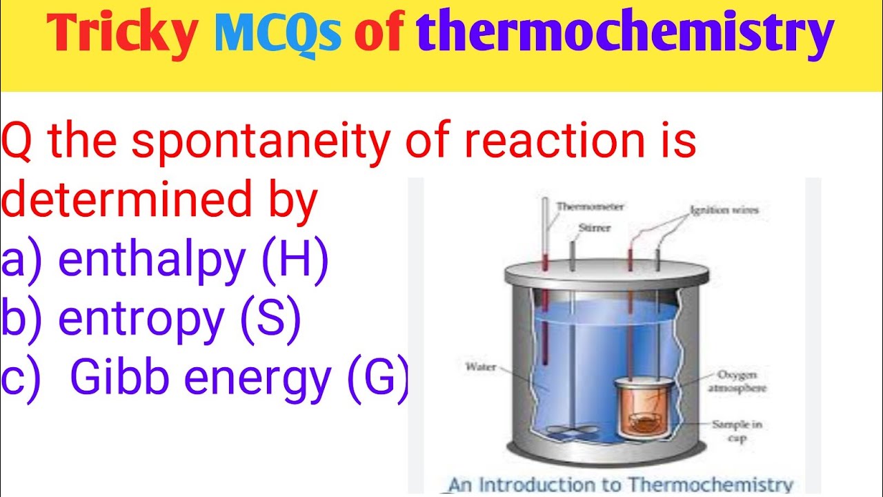 mcqs of thermochemistry/ #important MCQs of thermochemistry/jee,jam,kota mht,cet thermochemistry MCQ