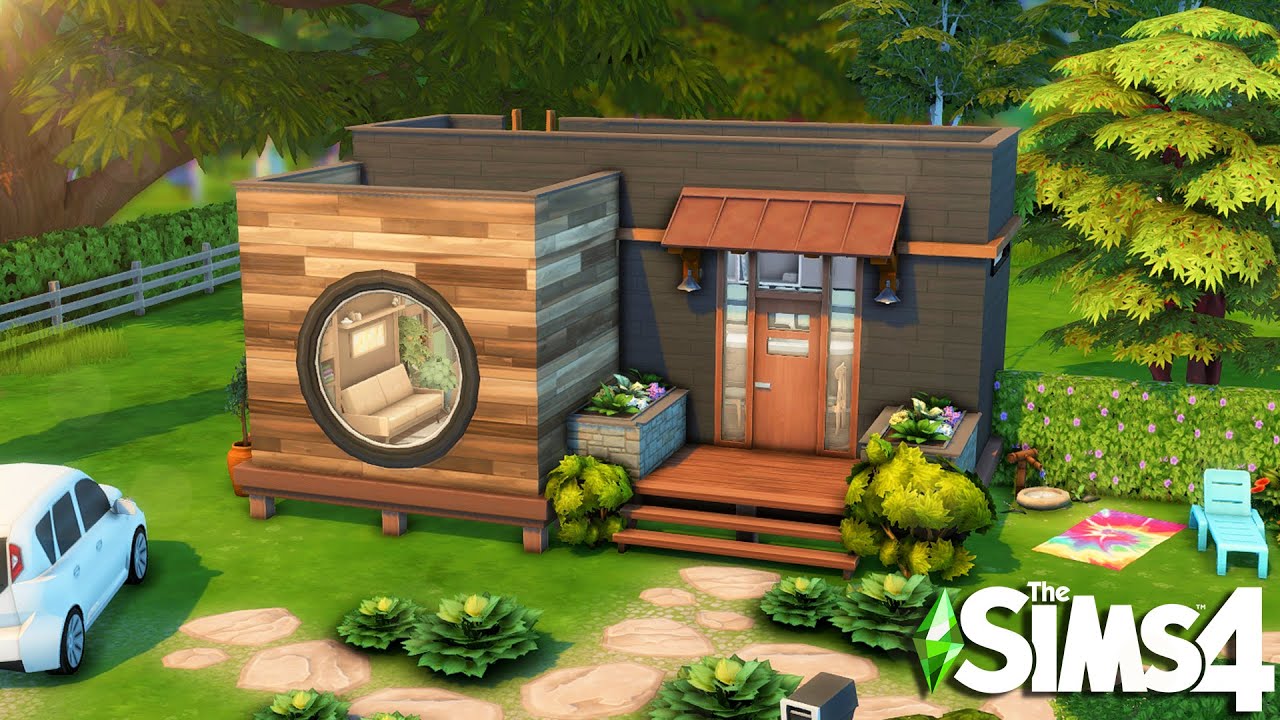 Tiny House Moderna de Férias | The Sims 4 | Construção