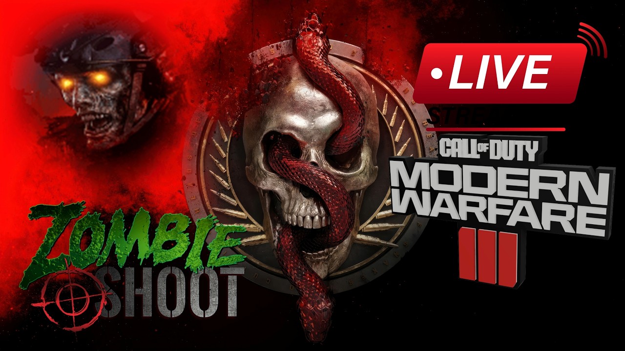 【Call of Duty®: Modern Warfare® III  】Zombies ➡️🧟08/03/2025🧟⬅️Xbox Series X🔴Live stream🔴