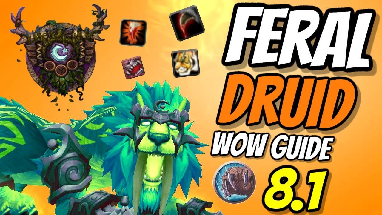 Руководство по PvE для Ферал Друида 8.1 | Таланты, ротация и характеристики | World of Warcraft: ...