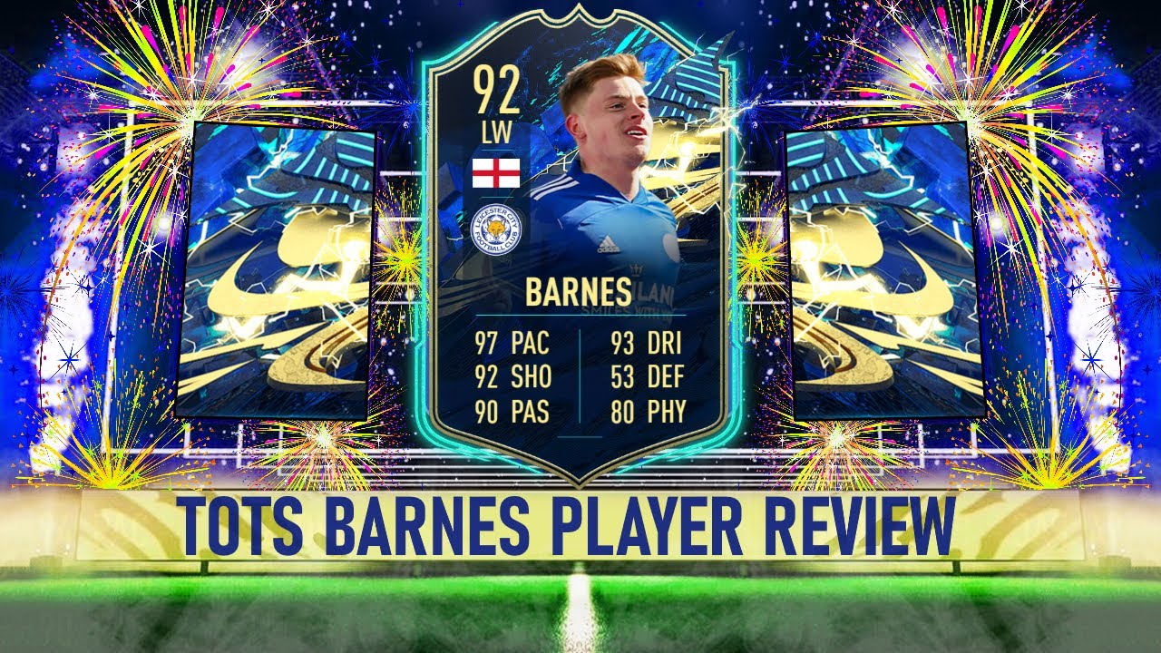 FIFA 21 TOTS BARNES (92) PLAYER REVIEW