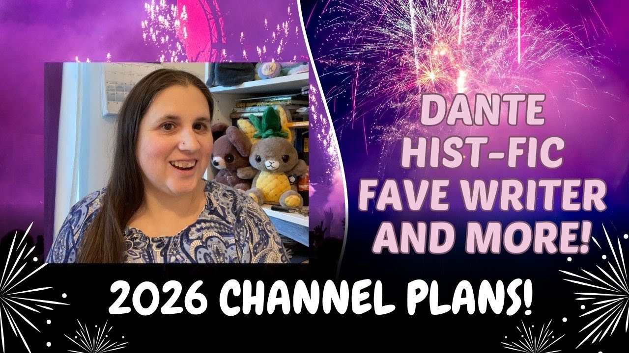 2026 plans for my BookTube and AuthorTube channel (and general channel reflections)