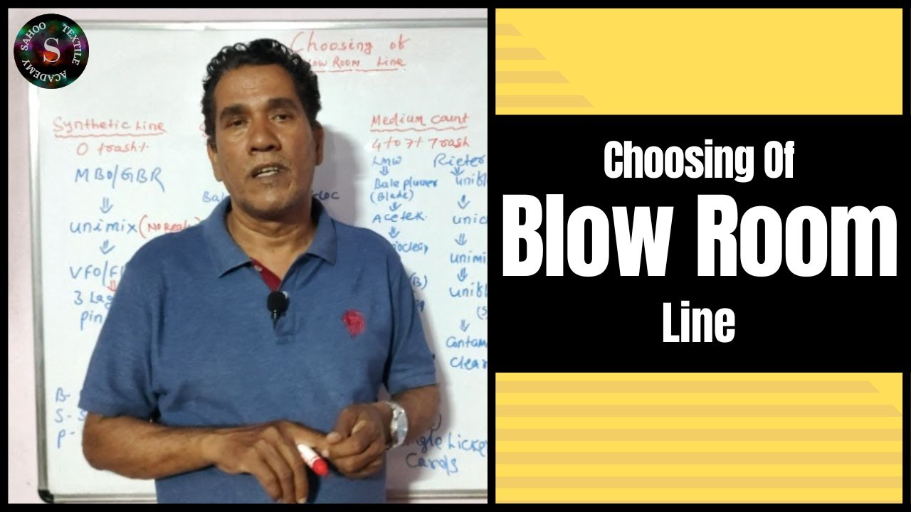 Choosing Of Blow Room Line || Very Detailed Explanation || Sahoo Textile Academy