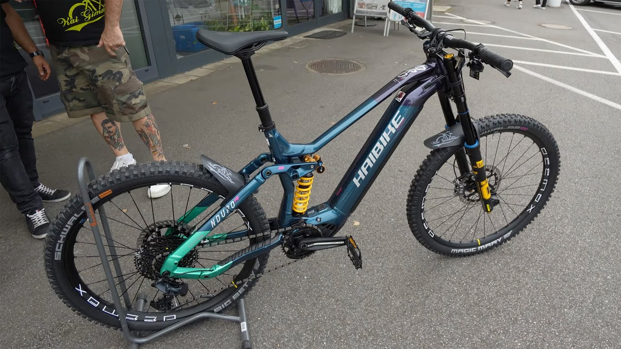E-Bikes 2023 Haibike Nduro 8 Freeride 750 Wh E-Bike Fully Yamaha PW-X3 (Werbung)