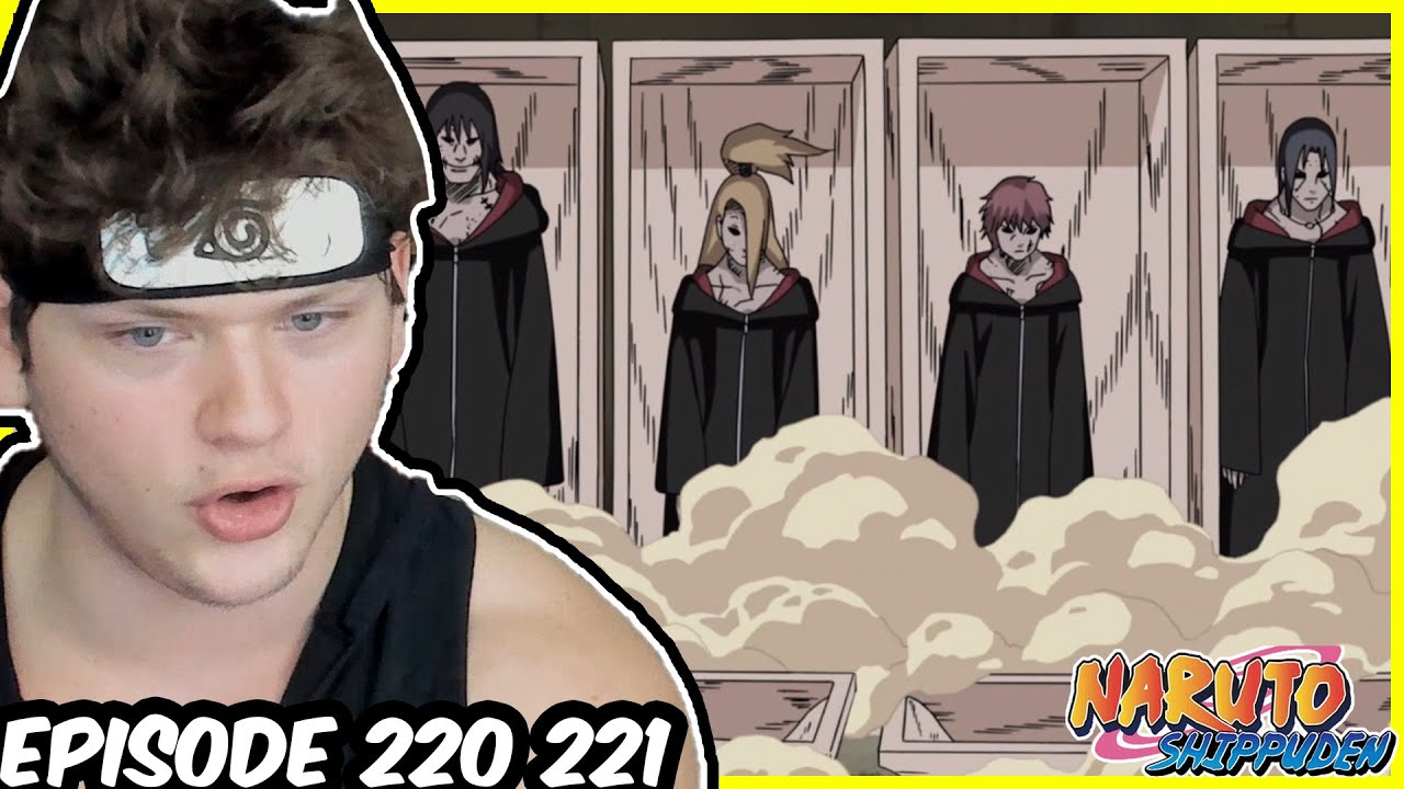 THE AKATSUKI REANIMATED?! Naruto Shippuden REACTION: Episode 220 221