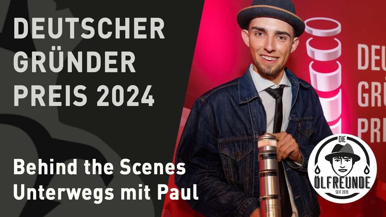 Auf die große ZDF Bühne: Mein Startup bei Deutscher Gründerpreis 2024 | Behind the Scenes mit Paul 🤠
