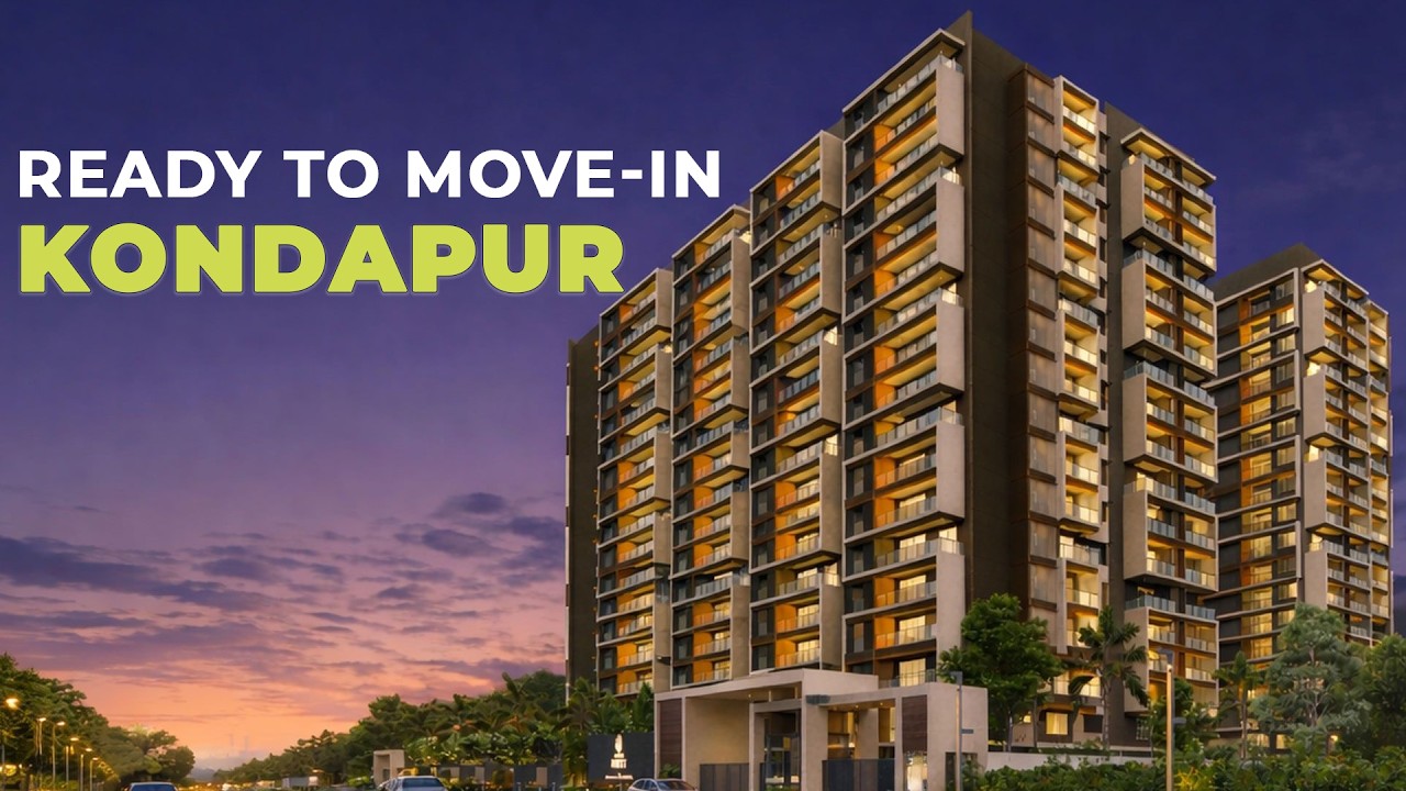 Ready to move in | Gated Community 2, 2.5 & 3 BHK Apartments