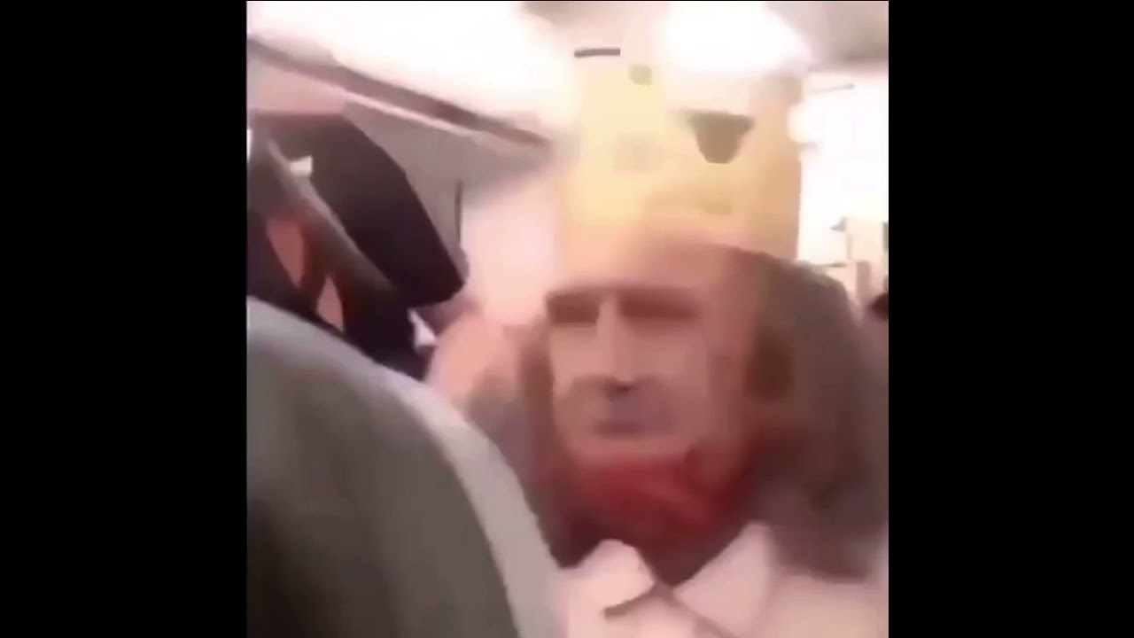 Man with Burger King crown asks for water (The good ending)