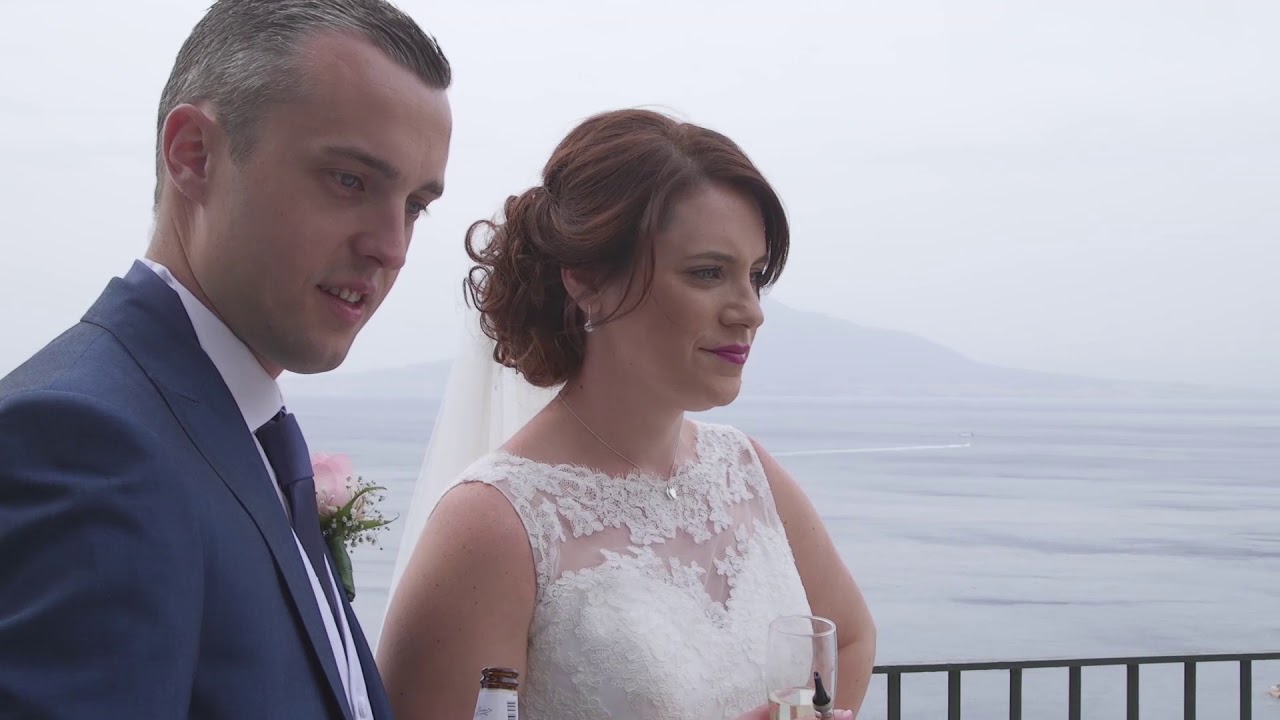 Clare and Nathan's Wedding in Sorrento, Italy