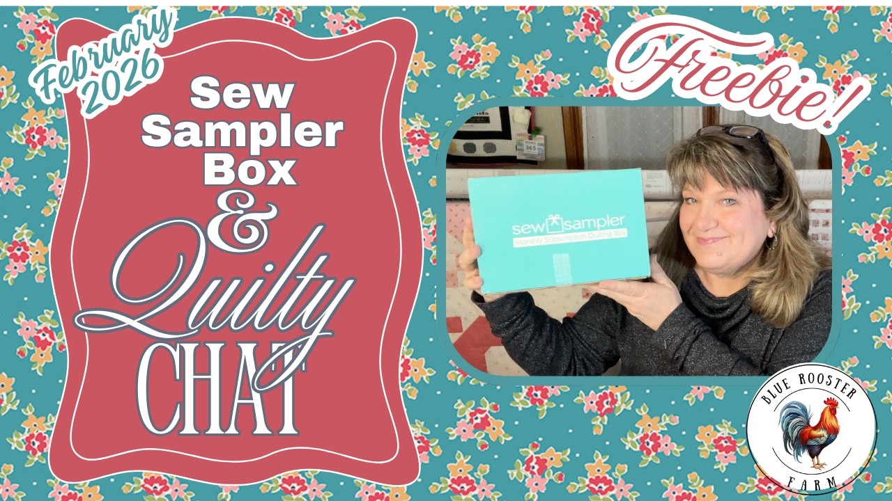 Spoiler Alert! February 2026 Sew Sampler Box Reveal, Butterfly Quilt Block Tutorial & Freebie