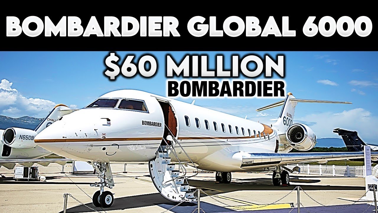 The BOMBARDIER GLOBAL 6000 Business Executive Private Jet