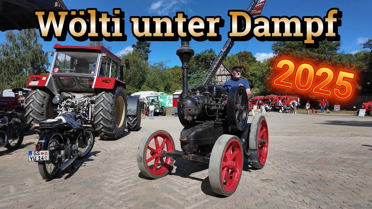 Wölti unter Dampf 2025 - das Hoffest auf dem Klostergut Wöltingerode