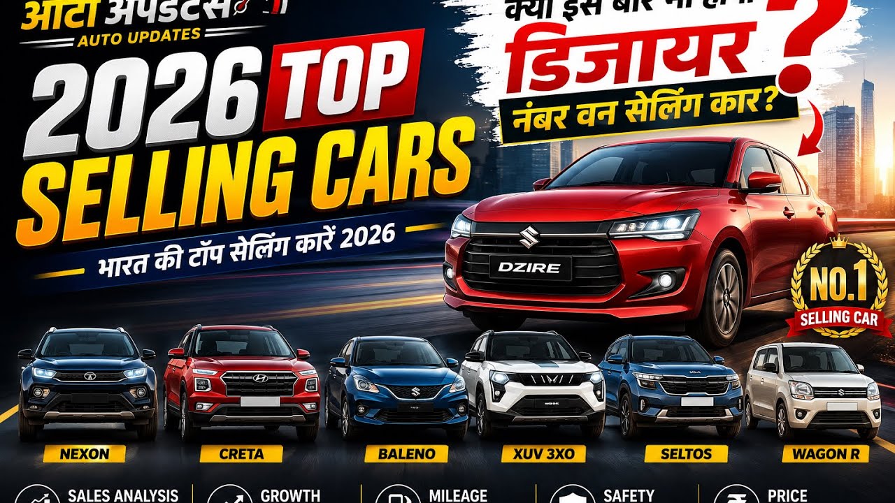Top 25 Best Selling Cars in India &ndash; May 2026 |