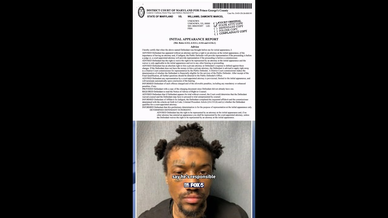 Man charged with murder in PG County shooting spree