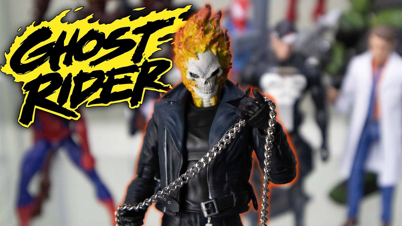 WATCH ME MAKE A CUSTOM GHOST RIDER FIGURE (MAFEX)