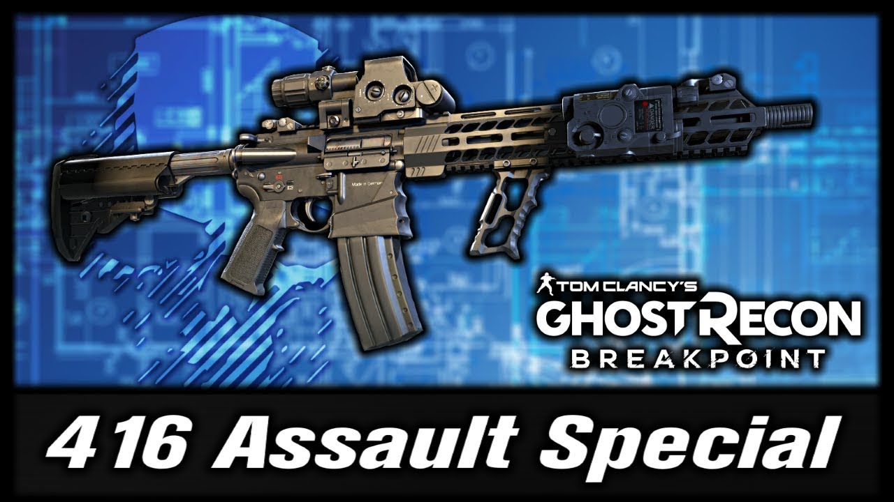 Ghost Recon Breakpoint | 416 Special Blueprint
