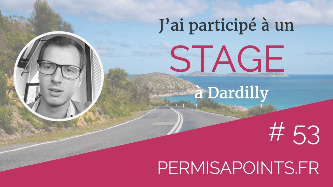 Témoignage stage  recuperation de points Dardilly
