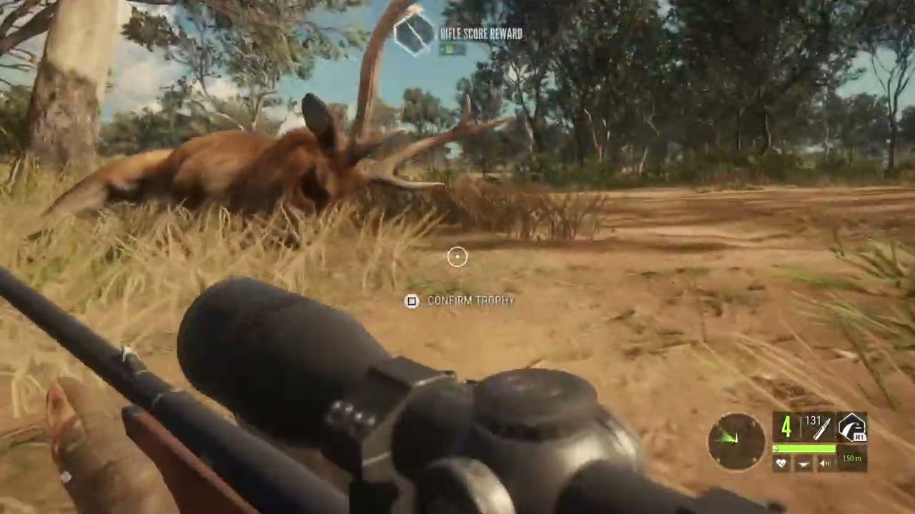 First diamond hog deer in the hunter call of the wild