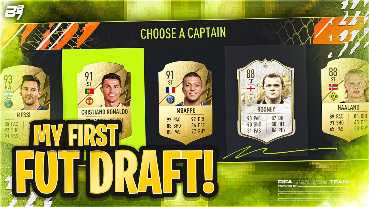 RONALDO! FIRST FIFA 22 FUT DRAFT! | FIFA 22 ULTIMATE TEAM
