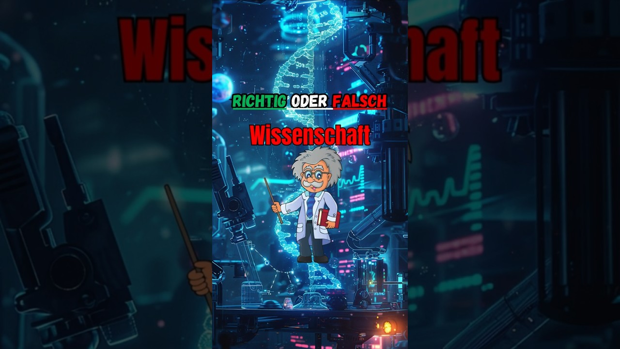 Richtig oder Falsch? Wissenschafts-Quiz! 🔬✨ 