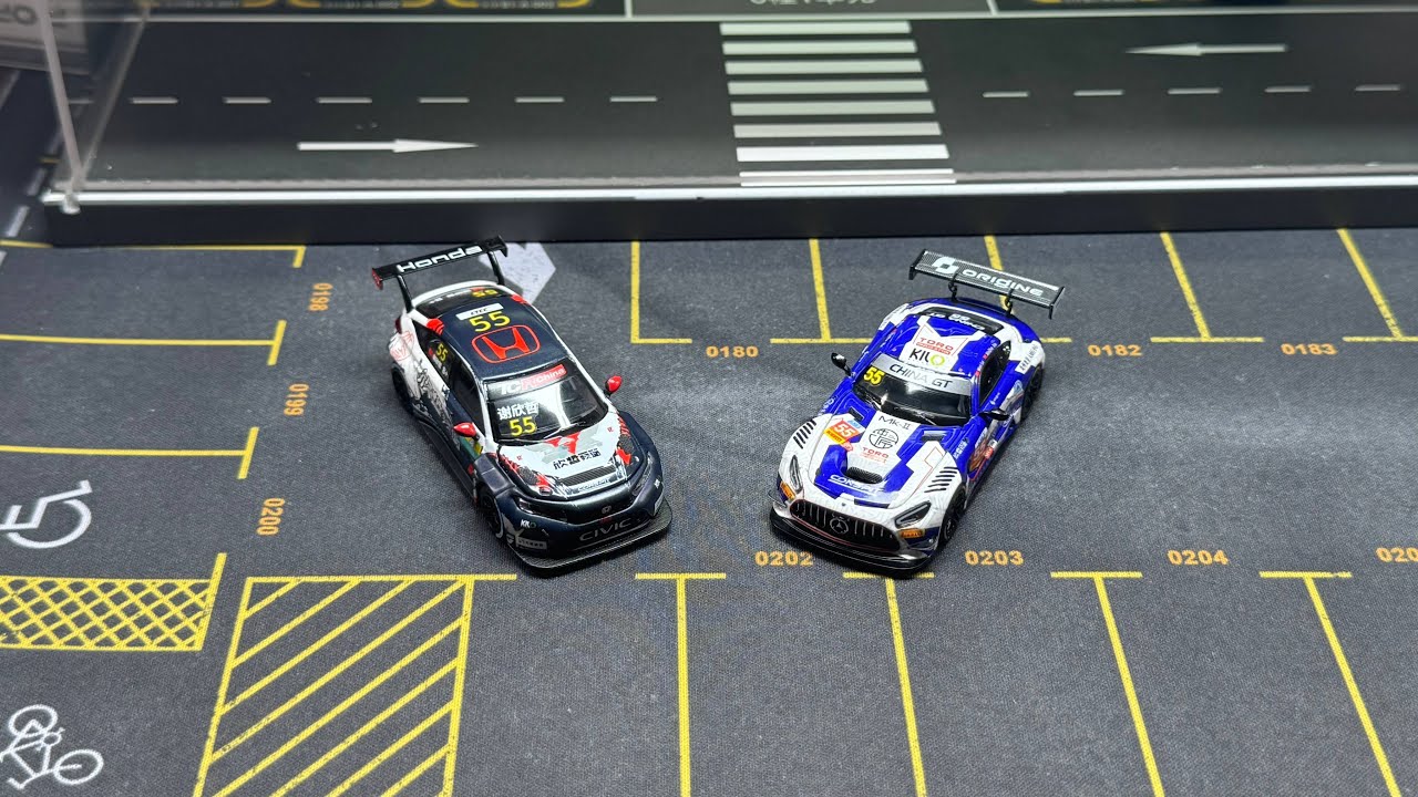 【HCK's Garage-NEW CAR】Kiloworks Mercedes AMG GT3 EVO NO.55《Xinzhe Channel》