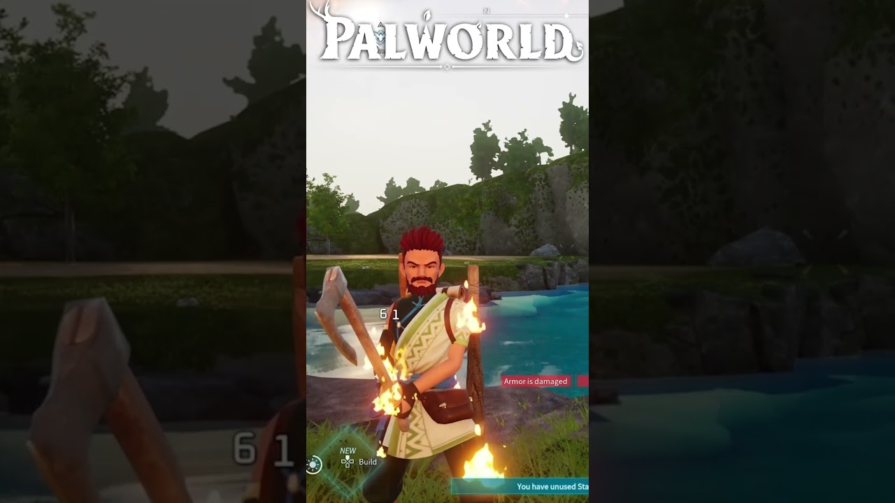 PALWORLD vs ENSHROUDED - On Fire Comparison #palworld #enshrouded