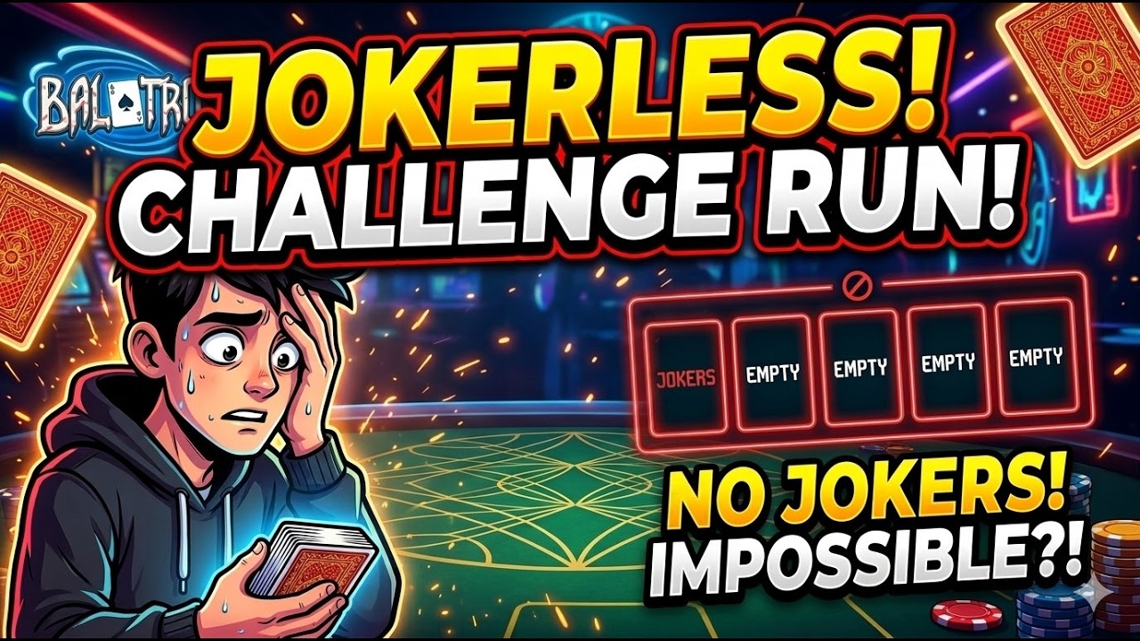 Balatro Jokerless challenge