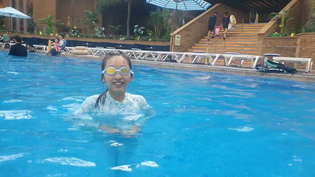 수영 배운 보람이 있네~ 인스파이어 스플래쉬 베이